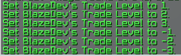 trade command